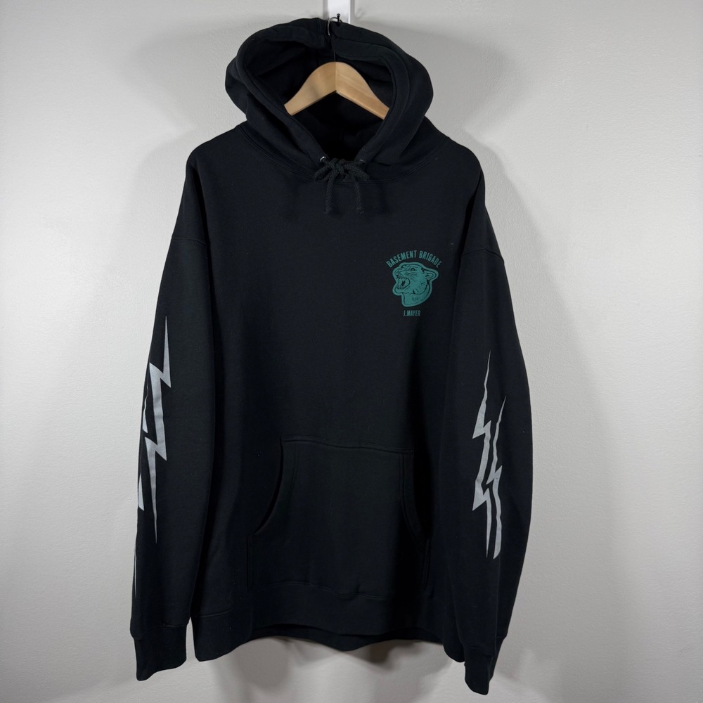 John Mayer Basement Brigade Fairfield CT Graphic Hoodie Black XL